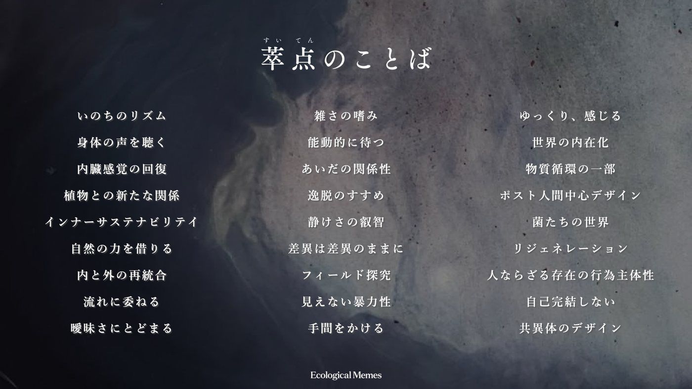 萃点のことば 27のことば